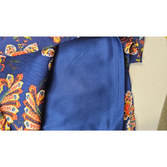 NWT francesca's sz M bright paisley floral mini summer dress comfort casual NEW - Picture 5 of 12